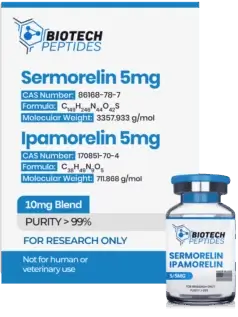 Mistura de Sermorelina e Ipamorelina (10mg)