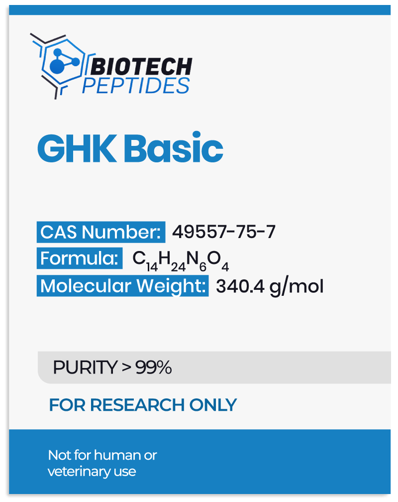 Buy GHK Basic Peptide - 50mg