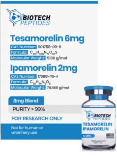 Tesamorelin &amp; Ipamorelin Blend (8mg)